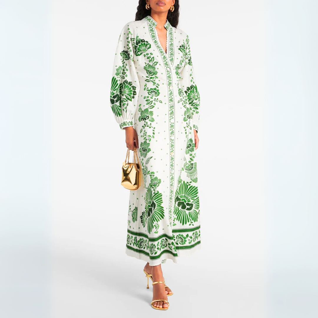 Annegret | Chic Button-Down Dress
