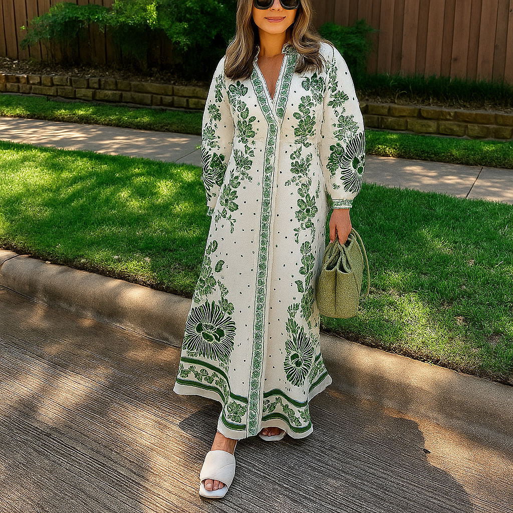 Annegret | Chic Button-Down Dress