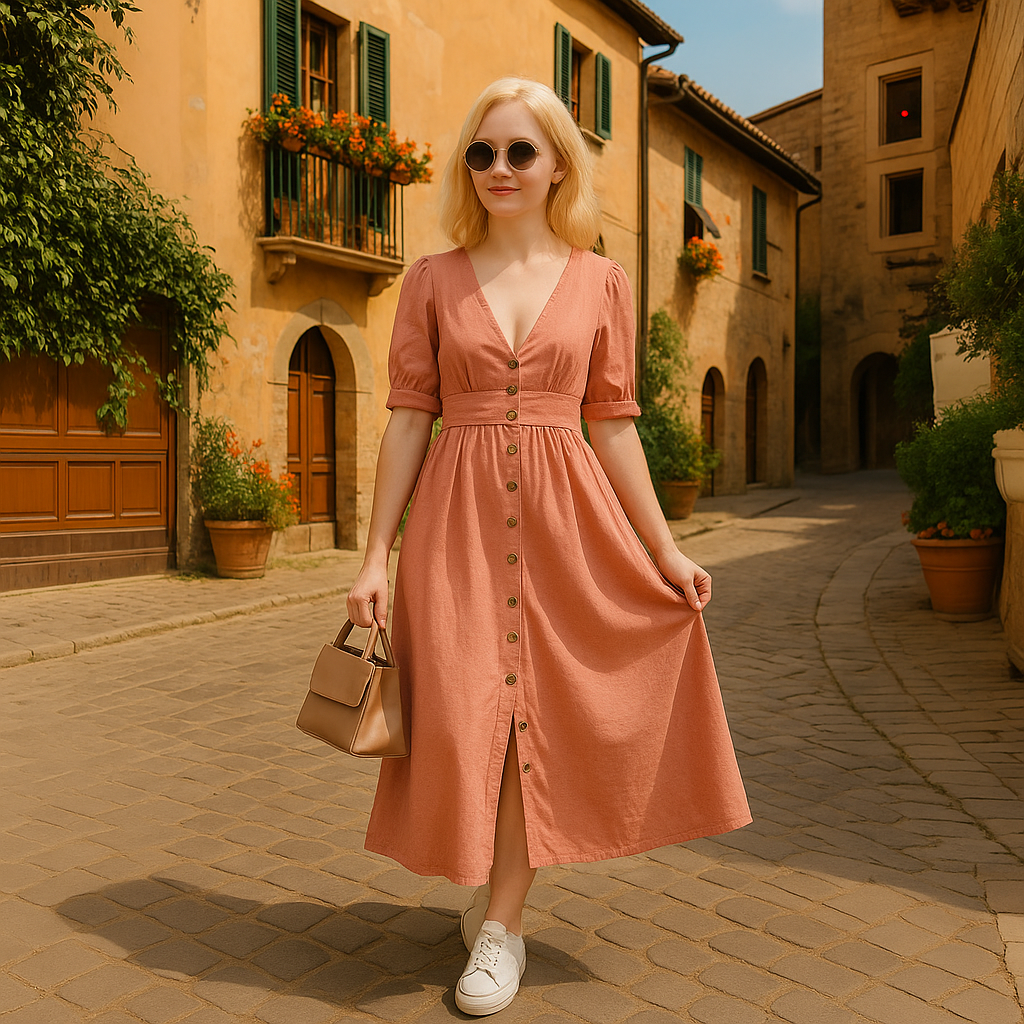 Eliraime – Maxi Denim Dress