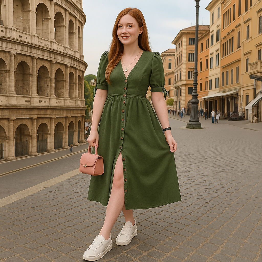 Eliraime – Maxi Denim Dress