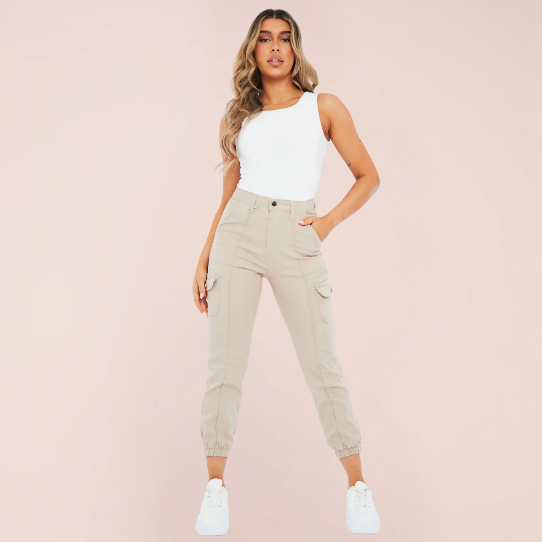 Cuffed Cargo Trousers - Genesis