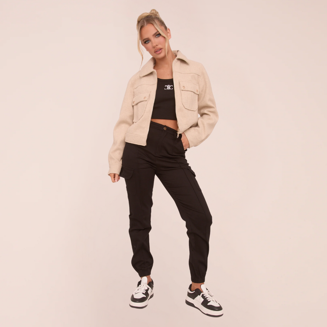Cuffed Cargo Trousers - Genesis