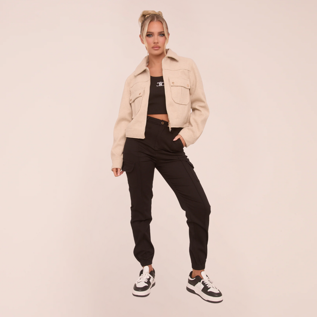 Cuffed Cargo Trousers - Genesis