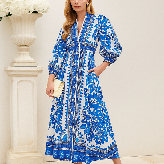 Annegret | Chic Button-Down Dress