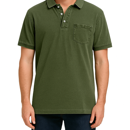 Elliott – Vintage Cotton Polo for Everyday Refinement