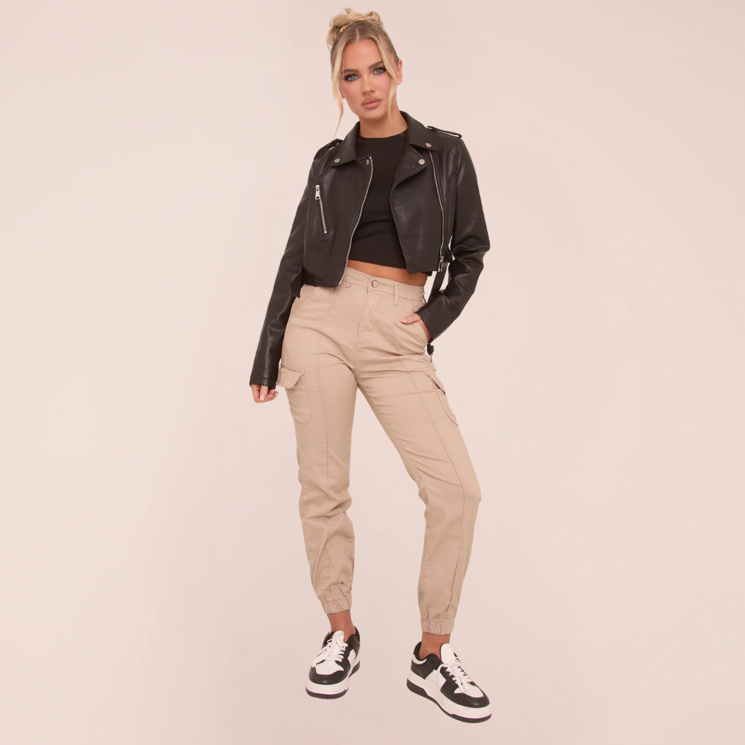 Cuffed Cargo Trousers - Genesis
