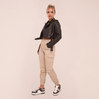 Cuffed Cargo Trousers - Genesis