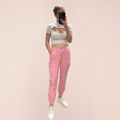 Cuffed Cargo Trousers - Genesis